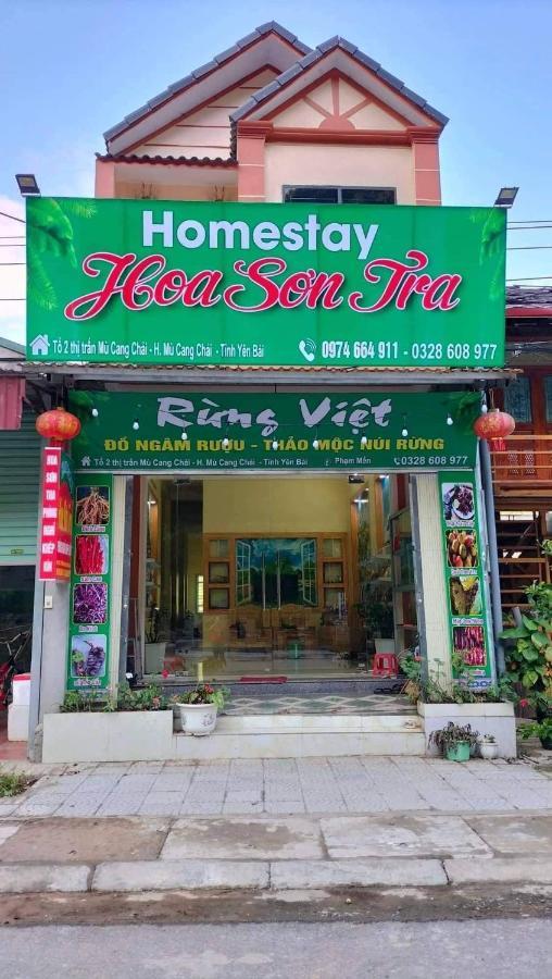 Hoa Son Tra Hotel Mu Cang Chai Dış mekan fotoğraf