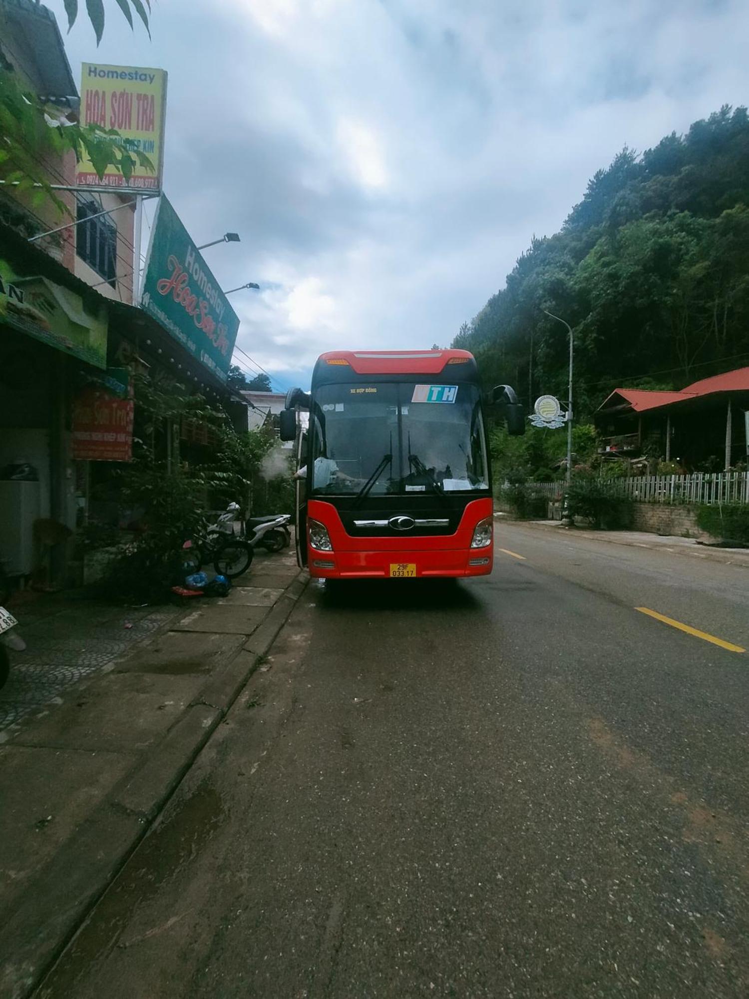 Hoa Son Tra Hotel Mu Cang Chai Dış mekan fotoğraf