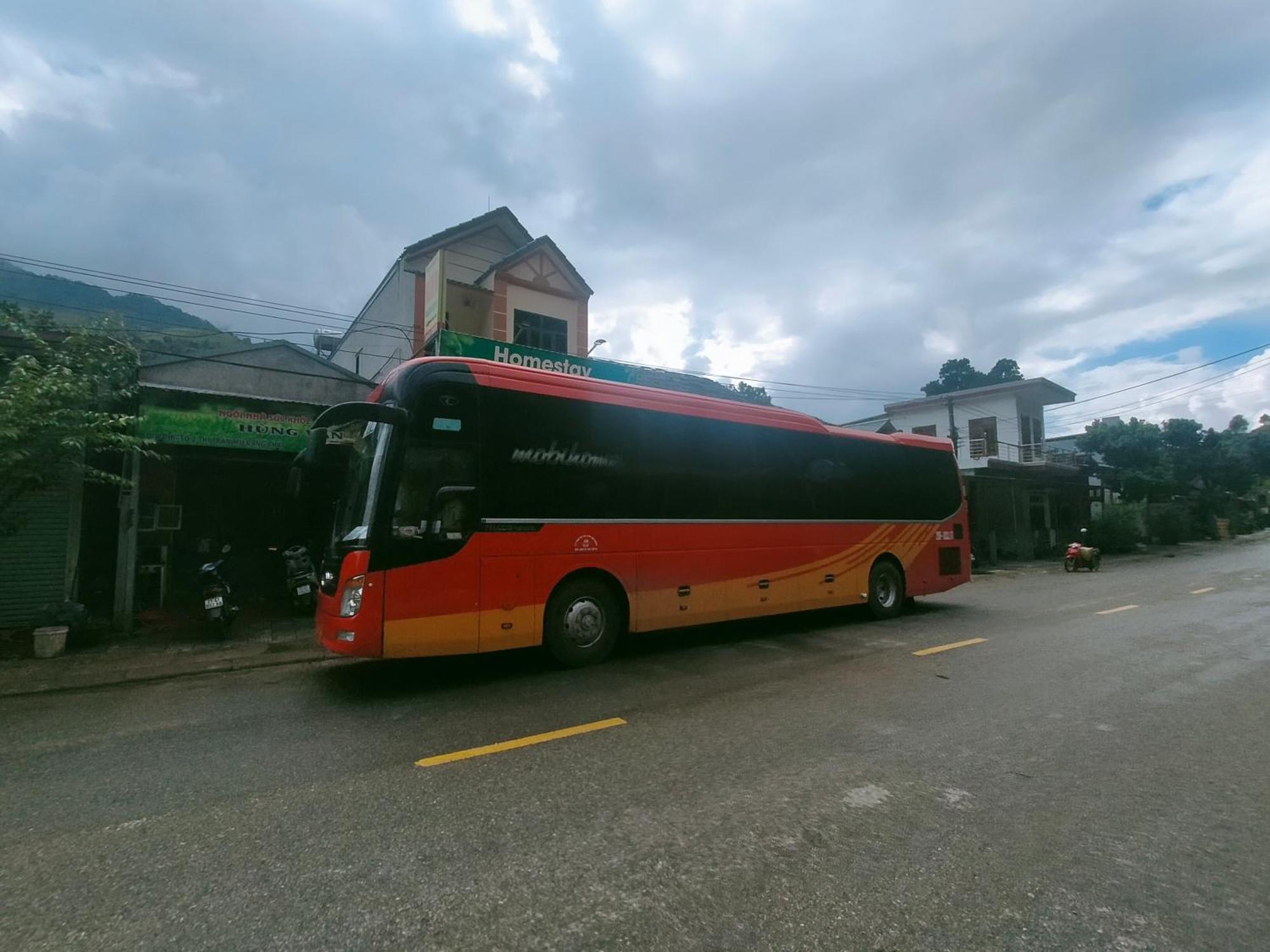 Hoa Son Tra Hotel Mu Cang Chai Dış mekan fotoğraf